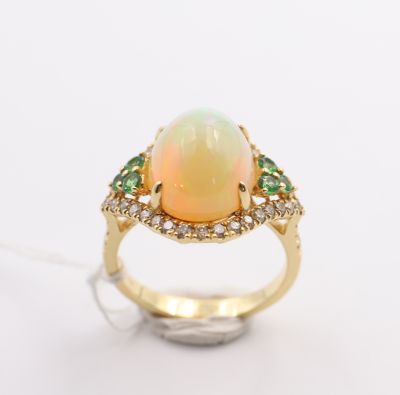 Bague Opale