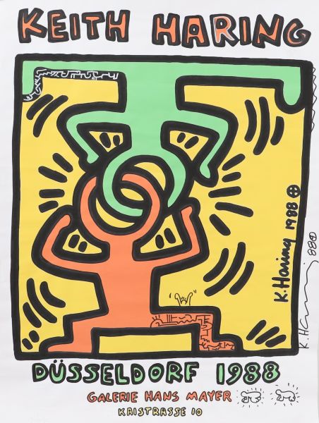 Keith Haring (1958-1990) d'après