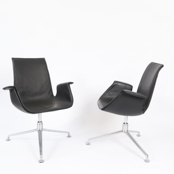 Preben & Fabricius (1931-1984) Deux Fauteuils modèle 