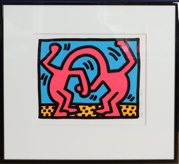 Keith Haring (1958-1990) - Pop Shop II