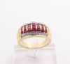 Bague Jonc Rubis
