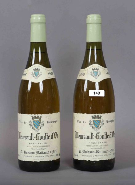 Meursault-Goutte d'Or  1998 (x2) - Réf 7