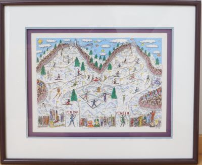 « Mountains of fun » de James Rizzi (1950-2011)