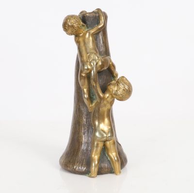 Vase Bronze LOUCHET Paris HANS STOLTENBERG LERCHE