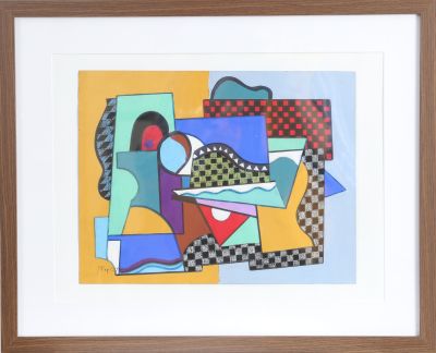 Josef Popczyk (1890-1971) - Composition abstraite