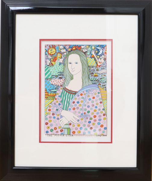 «The Mona Lisa » de James Rizzi (1950-2011)