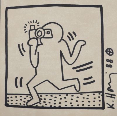 Keith Haring (1958-1990) d'après