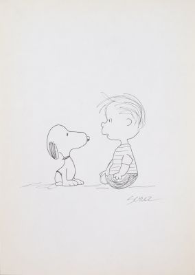 Charles Schulz (1922-2000) d'après