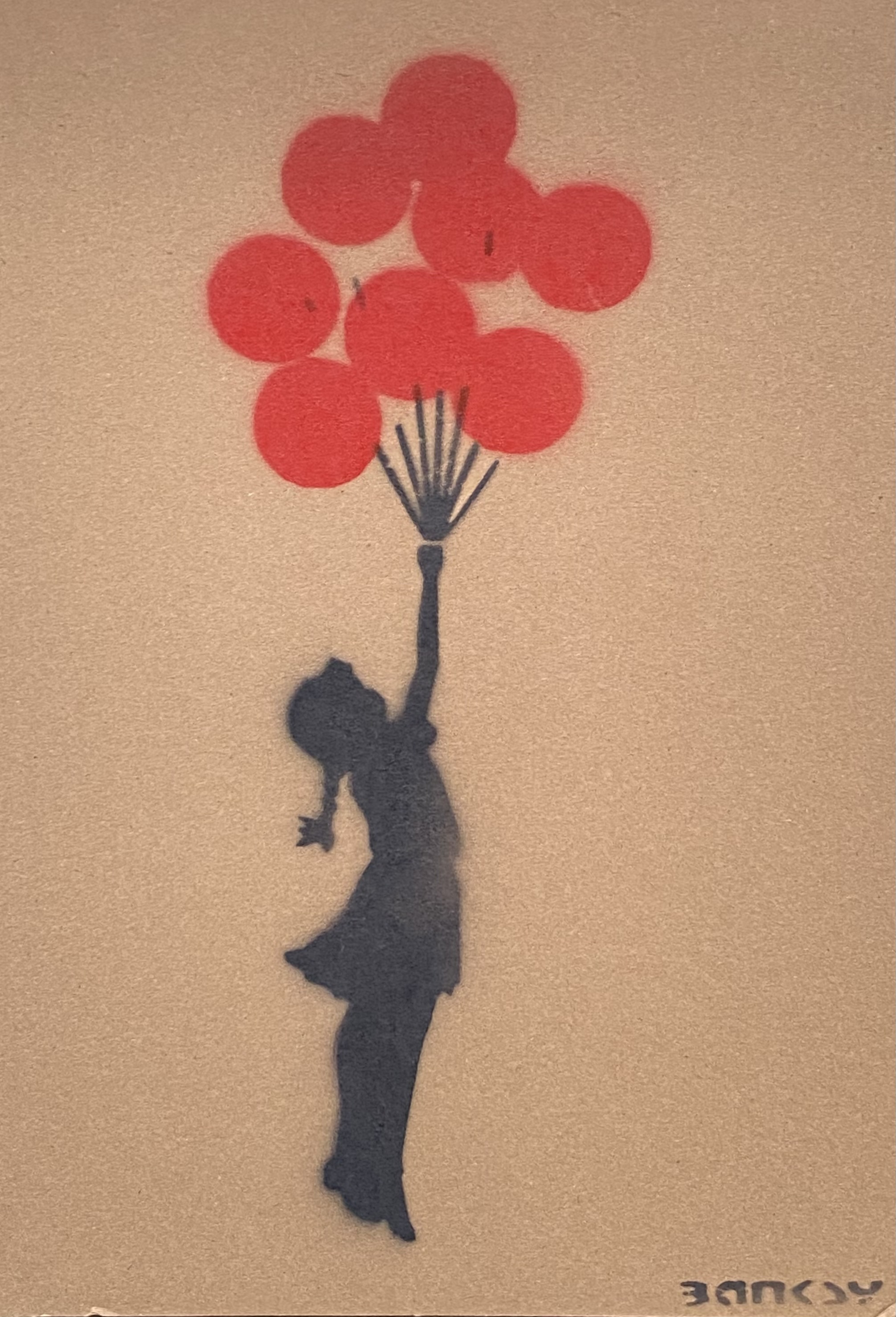 166 BANKSY Né en 1974 (D'après)