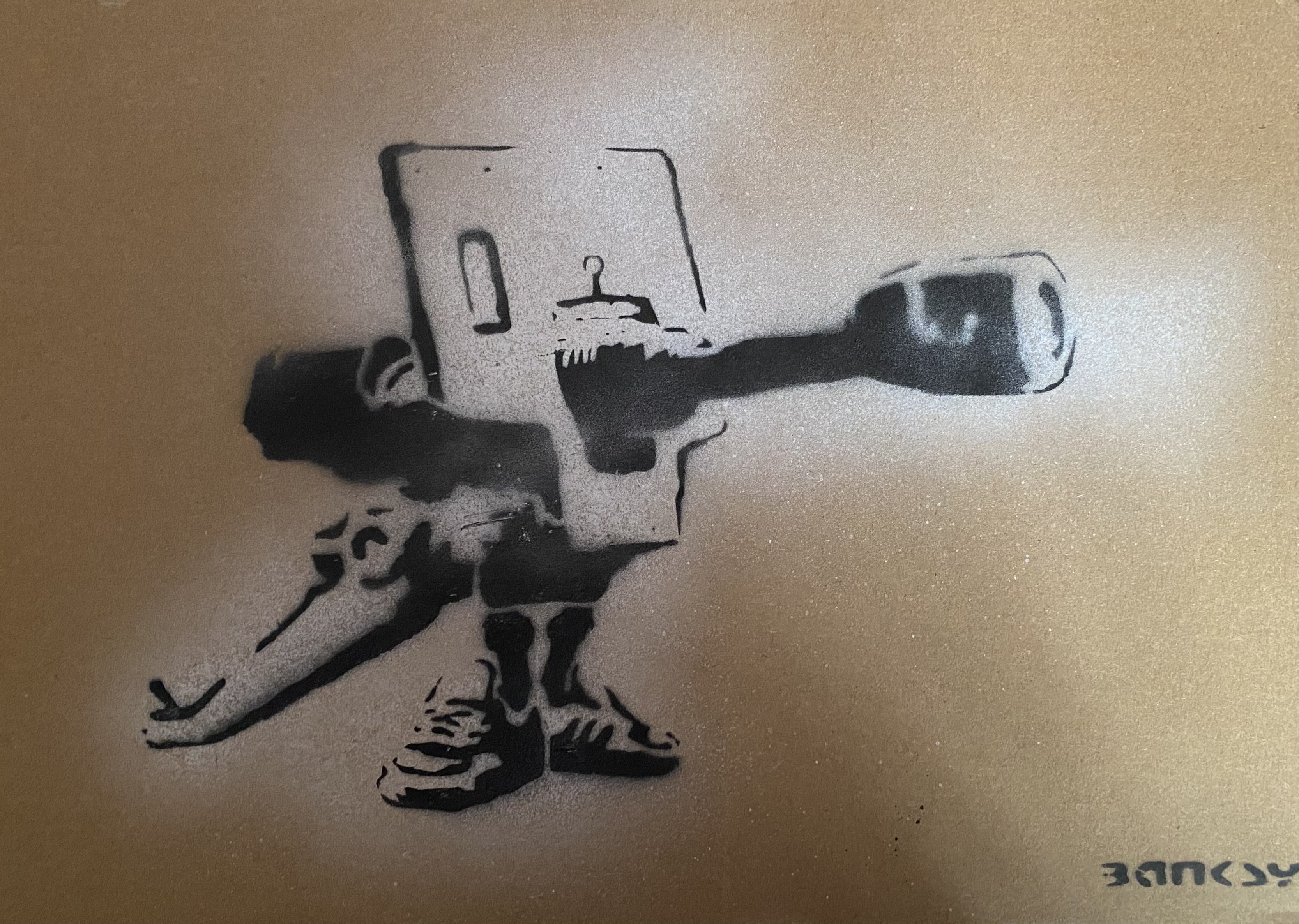 BANKSY Né en 1974 (D'après)