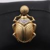 Pendentif scarabée - Or jaune 18k