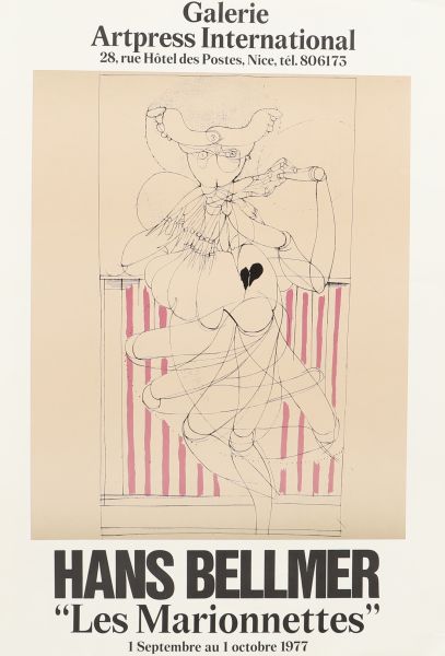 Affiche Galerie Artpress International / Hans BELLMER 