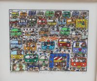 « Traffic » de James Rizzi (1950-2011)