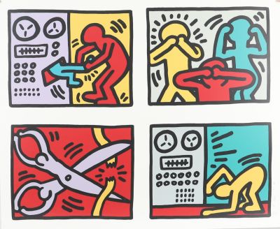 Keith Haring (1958-1990) d'après