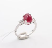 Bague Rubis cabochon