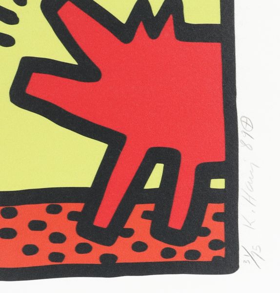 Keith Haring (1958-1990) d'après