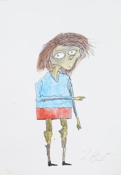 Tim Burton (né en 1958) Attribué à