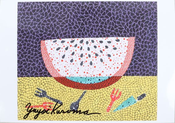Yayoi Kusama (née en 1929) Attribué à