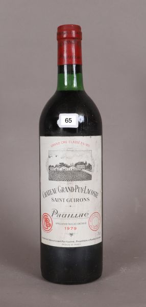 65 Château Grand Puy Lacoste 1979