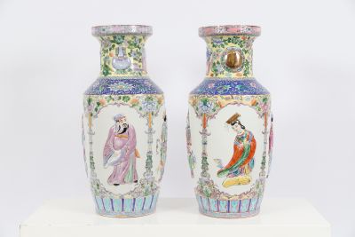 Grande paire de vases - Chine