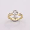 Bague Or jaune et diamant