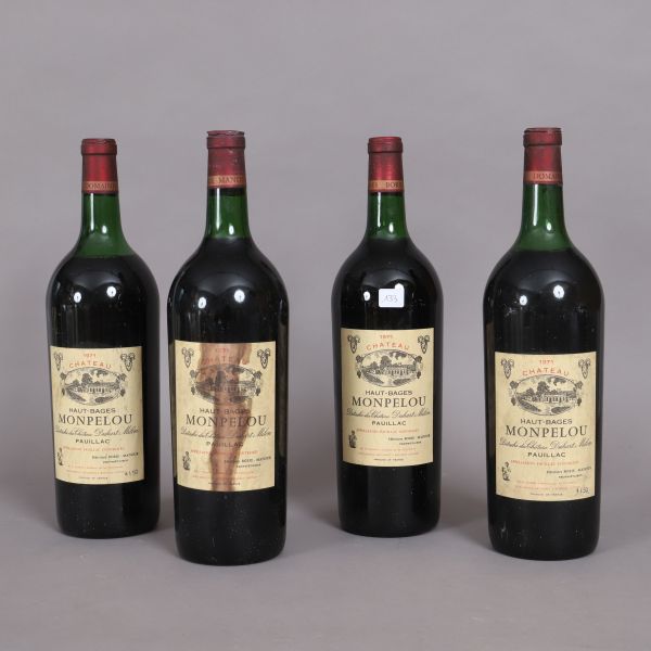 Château Haut-Bages Monpelou 1971 (x4)