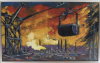 Misch Klein (1919-1993) - Les hauts fourneaux 