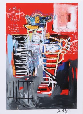 Jean-Michel Basquiat (1960-1988) d'après