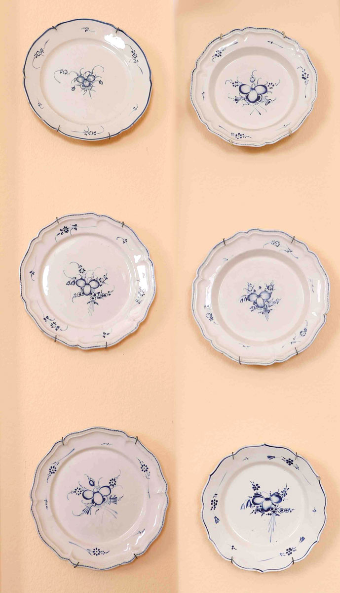 Ensemble de 6 assiettes Villeroy et Boch