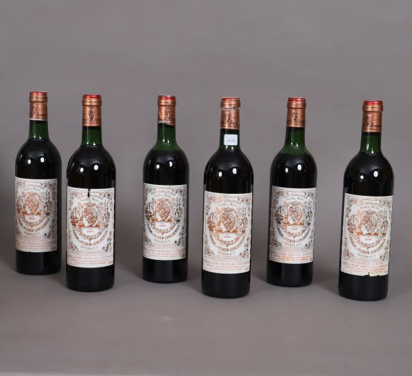 168 Château Pichon Longueville 1981 (x6)