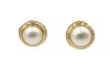Boucles d'oreilles perles de Mabe