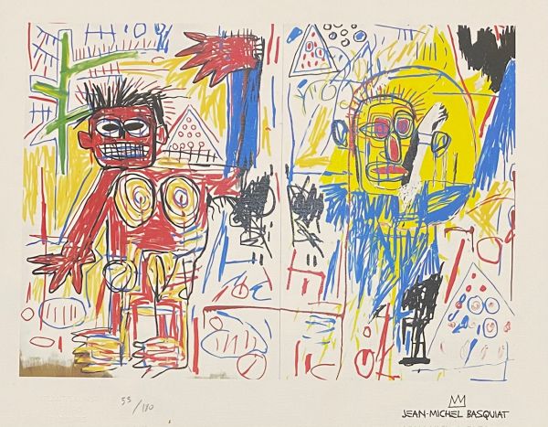 JEAN-MICHEL BASQUIAT (D'APRÈS)
