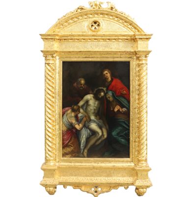 École vénitienne du XVIIe siècle, suiveur de Jacopo PALMA GIOVANE (1544-1628) Attr