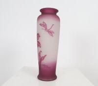 Vase mauve VESSIÈRE Nancy