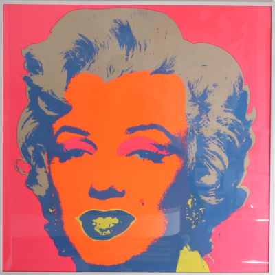 Marilyn Monroe d'après Andy Warhol (1928-1987)