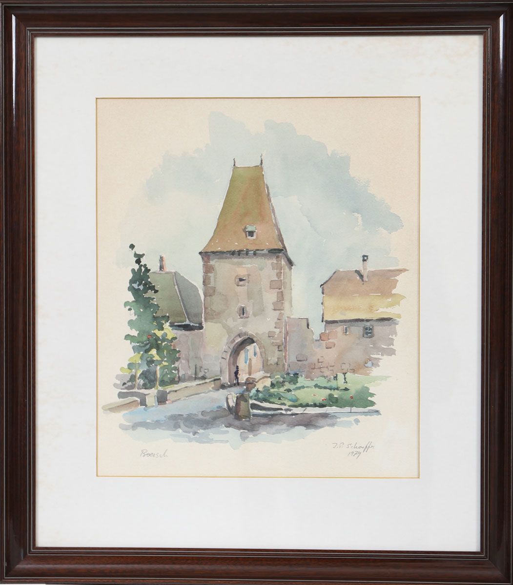 « Boersch » de Jean-Paul Schaeffer (1928-2010)
