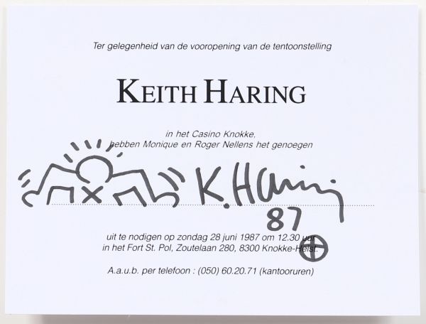 Keith Haring (1958-1990) Attr