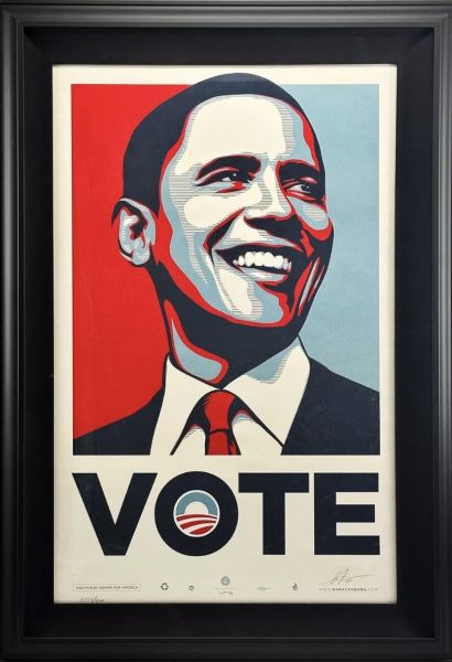 209 SHEPARD FAIREY DIT OBEY (Né en 1970)