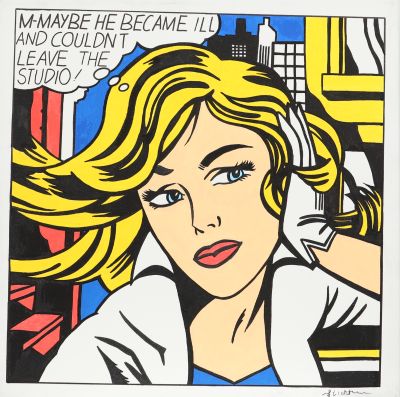 Roy Lichtenstein (1923-1997) d’après