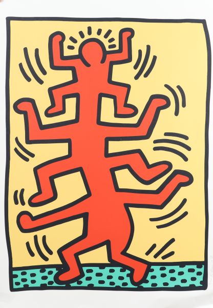 Keith Haring (1958-1990) d'après