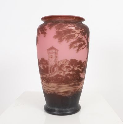 Important vase RICHARD (verrerie LOETZ DE 1920 à 1929)